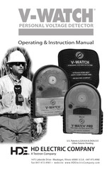 Textron HDE V-WATCH PRO Operating Instructions Manual