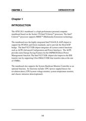 MSI MS-6161 User Manual
