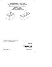 Kohler K-2556 Installation And Care Manual