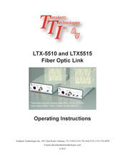 TTI LTX-5515 Operating Instructions Manual