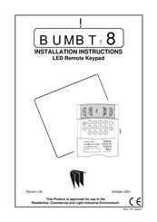 Pyronix BUMBT!8 Installation Instructions Manual