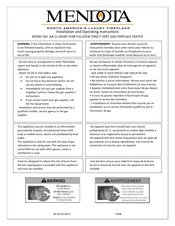 Mendota FV48-C Installation And Operating Instructions Manual