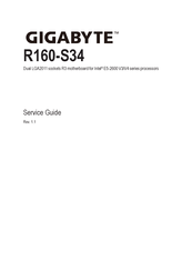 Gigabyte R160-S34 Service Manual