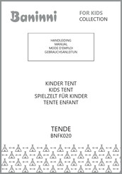 Baninni TENDE BNFK020 Manual
