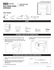 U-Line H-1131 Instructions Manual