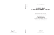 iwc INGENIEUR CHRONOGRAPH SPORT Operating Instructions Manual