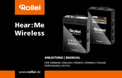 Rollei Hear:Me Wireless Instruction Manual