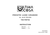 Ultima PRESTO LUXE GRANDE Instruction
