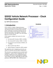 NXP Semiconductors S32G2 Configuration Manual