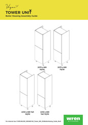 Wren Kitchens Vogue TOWER UNIT Boiler Housing Assembly Manual