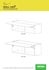 Wren Kitchens Vogue WALL UNIT 1000 Lift Assembly Manual