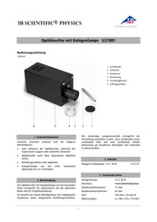 3B SCIENTIFIC PHYSICS U21881 Instruction Sheet