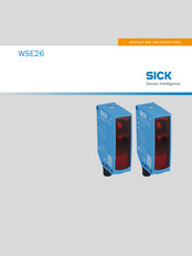 SICK WEO26 00 Series Operating Instructions Manual