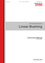 THK LMIF Instruction Manual