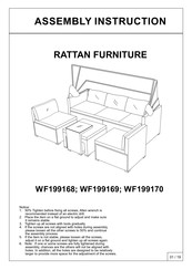 RATTAN WF199169 Assembly Instruction Manual