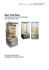 BEER Beer Cold Rack Operating Instructions Manual