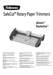 Fellowes SafeCut Atom Manual