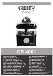camry Premium CR 4001 User Manual