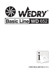 Kärcher WEDRY WD 652 Manual