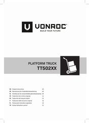 VONROC TT502 Series Instructions Manual