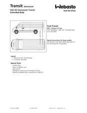 Webasto Transit Vancouver Extended Body Manual