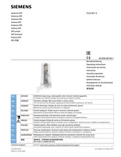 Siemens 7LF4 941-5 Operating Instructions