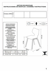 Bobochic ZIRA Assembly Instructions Manual