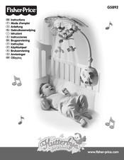 Fisher-Price Flutterbye Dreams G5892 Instructions Manual