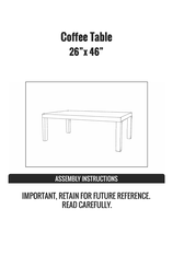 Rst OP-PECT2646-CNS Assembly Instructions Manual