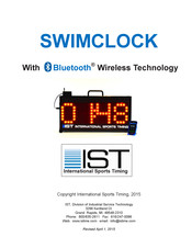 IST SWIMCLOCK Manual