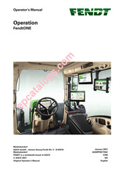 Agco FENDTONE Operator's Manual