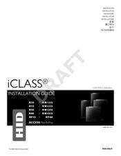 Assa Abloy iCLASS RW150 Installation Manual