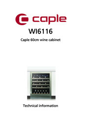 caple wi6116