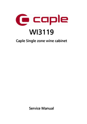 Caple WI3119 Service Manual