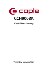Caple CCH900BK Technical Information