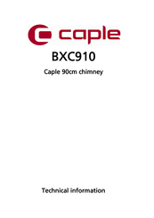 Caple BXC910 Technical Information