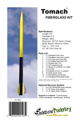 Madcow Rocketry Tomach FIBERGLASS KIT Manual