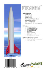 Madcow Rocketry PIRANHA Manual