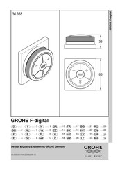 Grohe F-digital 36355 000 Manual