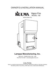 Lamppa KUUMA 100 Owners & Installation Manual