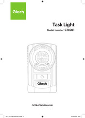 Gtech CTL001 Operating Manual