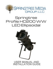Springtree HD200WW LED User Manual And Installation Manual