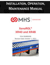MHS Boilers XenoROL XR40 Installation, Operation & Maintenance Manual