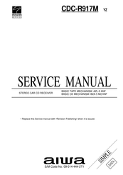 Aiwa CDC-R917M Service Manual