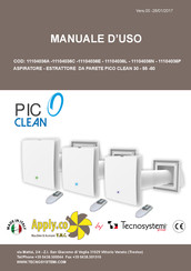 Tecnosystemi Apply PICO CLEAN 30 User Manual