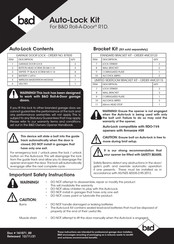 B&D Roll-A-Door R1D Installation Instructions Manual