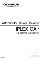 Olympus IPLEX GAir Remote Operation Instructions