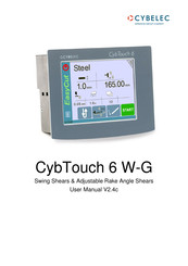 Cybelec CybTouch 6 W Manuals | ManualsLib