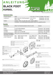 Tune BLACK FOOT Manual