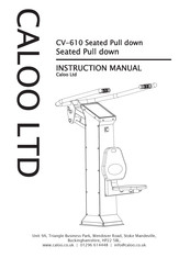 Caloo CV-610 Instruction Manual